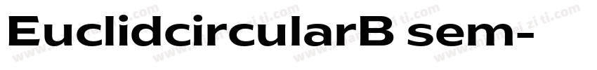 EuclidcircularB sem字体转换